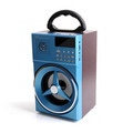  Ansov portable wooden portable plug-in loudspeaker outdoor square dance audio charging U-disk subwoofer radio standard version