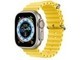 Apple（苹果）Watch Series Ultra钛金属表壳海洋表带 黄色